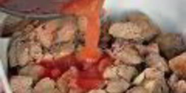 печенка индейки в сливовой заливке