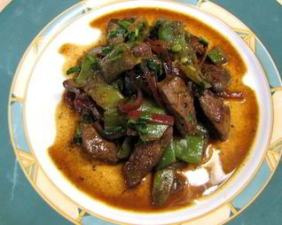 Печенка на сковороде