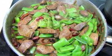 печенка на сковороде