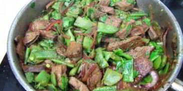 печенка на сковороде