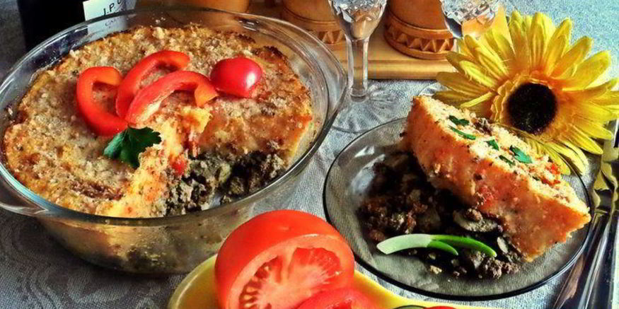 Рецепт печенки под овощной шубкой