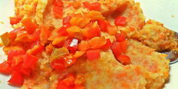 печенка под овощной шубкой