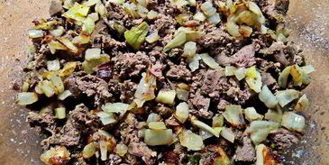 печенка под овощной шубкой