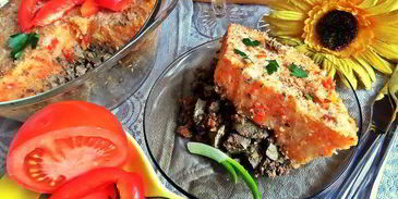 печенка под овощной шубкой