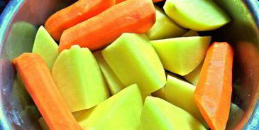 печенка под овощной шубкой