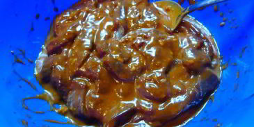 печенка в пикантном соусе