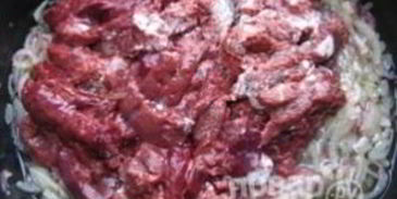 печенка в сметане