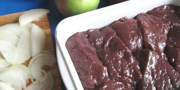 телячья печень по-берлински