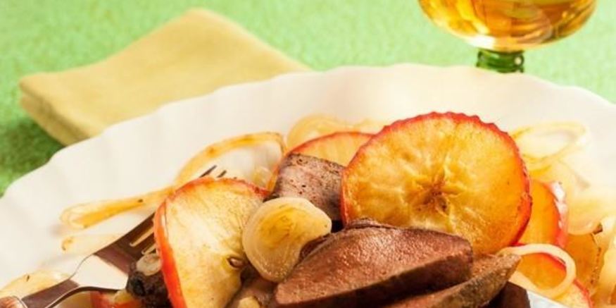 Рецепт телячьей печенки по-берлински