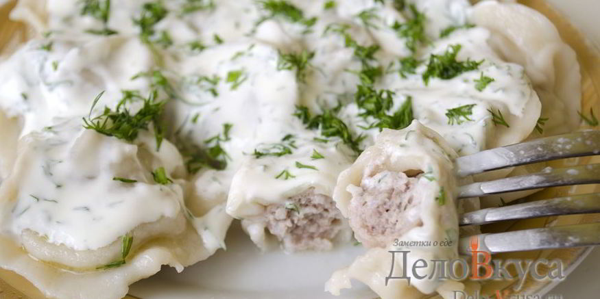 Рецепт домашних пельменей с мясом