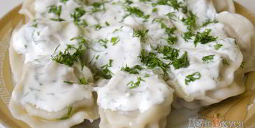 домашние пельмени с мясом