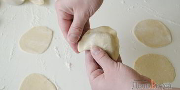 домашние пельмени с мясом