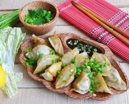 Гедзе японские пельмени