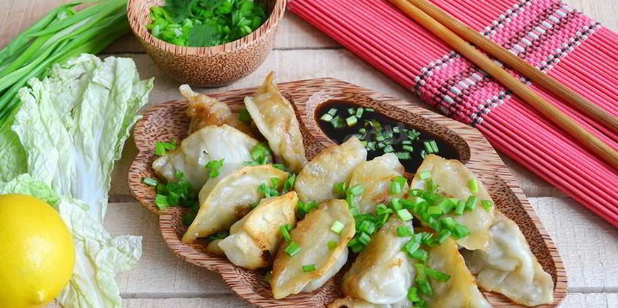 Рецепт гедзе японские пельмени