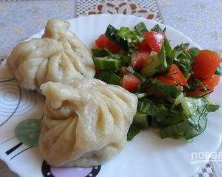 Хинкали на пару