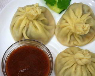 Хинкали с бараньим фаршем