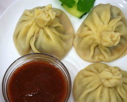 Хинкали с бараньим фаршем