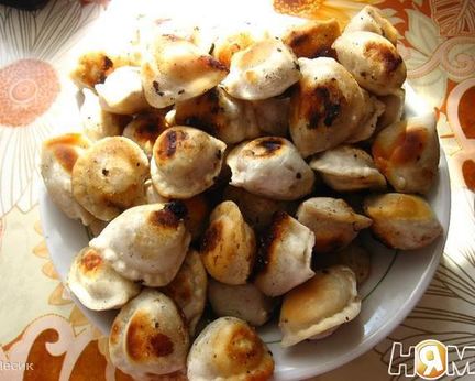 Хрустящие пельмени