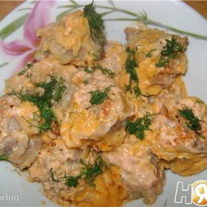 Ленивые пельмени из лаваша