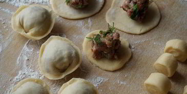 пельмени из бараньего фарша
