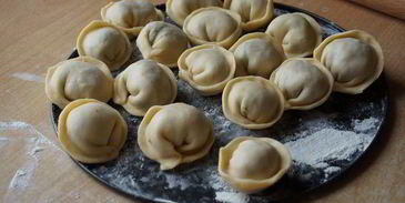 пельмени из бараньего фарша