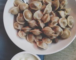 Пельмени из курицы