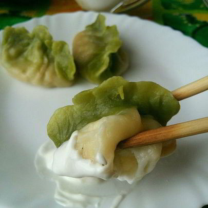 Пельмени Изумрудные гребешки