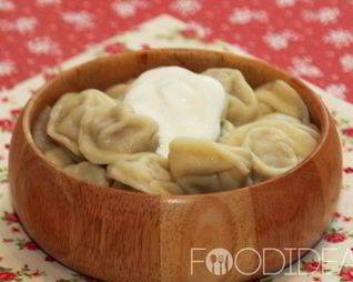 Пельмени с картошкой