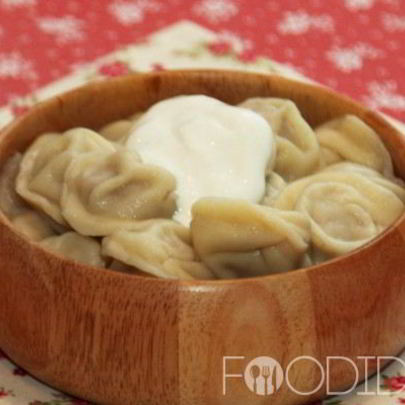 Пельмени с картошкой