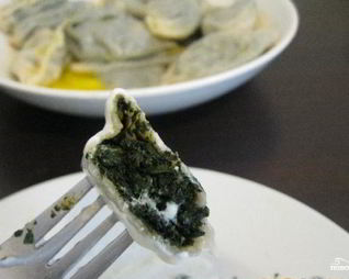 Пельмени с крапивой