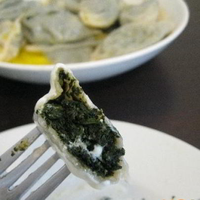 Пельмени с крапивой