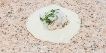 пельмени с креветками