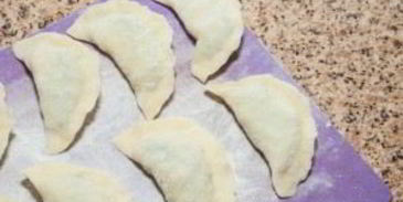 пельмени с креветками