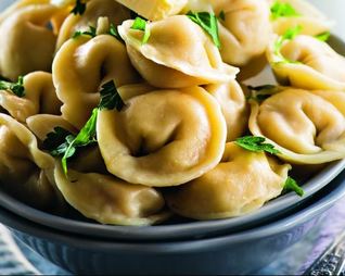 Пельмени с курицей