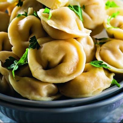 Пельмени с курицей