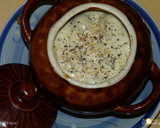 Пельмени в горшочках