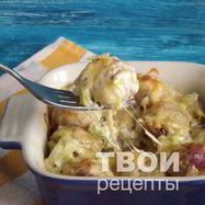 Рецепт Пельменей, запеченных со сметаной и сыром