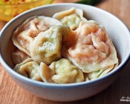 Постные пельмени