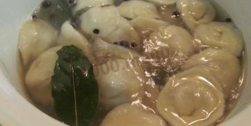 свиные пельмени из свинины