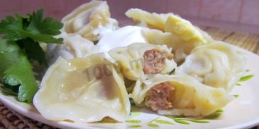 свиные пельмени из свинины