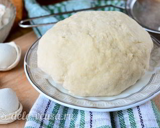 Тесто для пельменей на кипятке