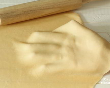 Тонкое тесто для пельменей