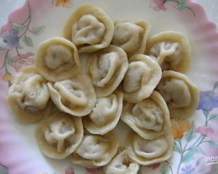 Заварное тесто на пельмени