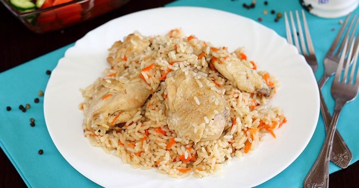 Плов С Курицей Фото
