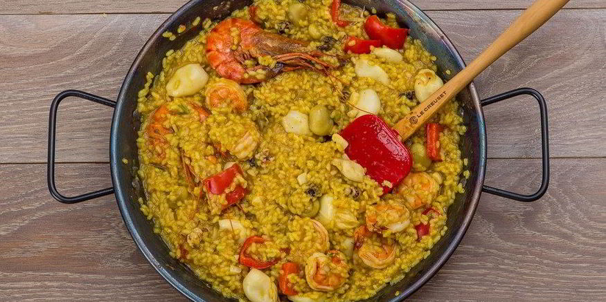 Рецепт паэльи с морепродуктами