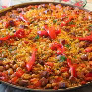 Рецепт Паэльи со свининой