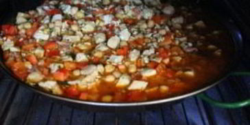 паэлья со свининой