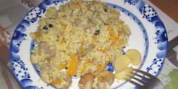 плов из баранины с помидорами