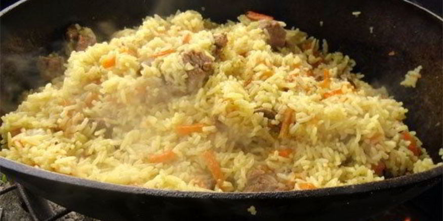 Рецепт плова из баранины в казане