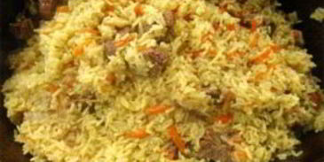 плов из баранины в казане